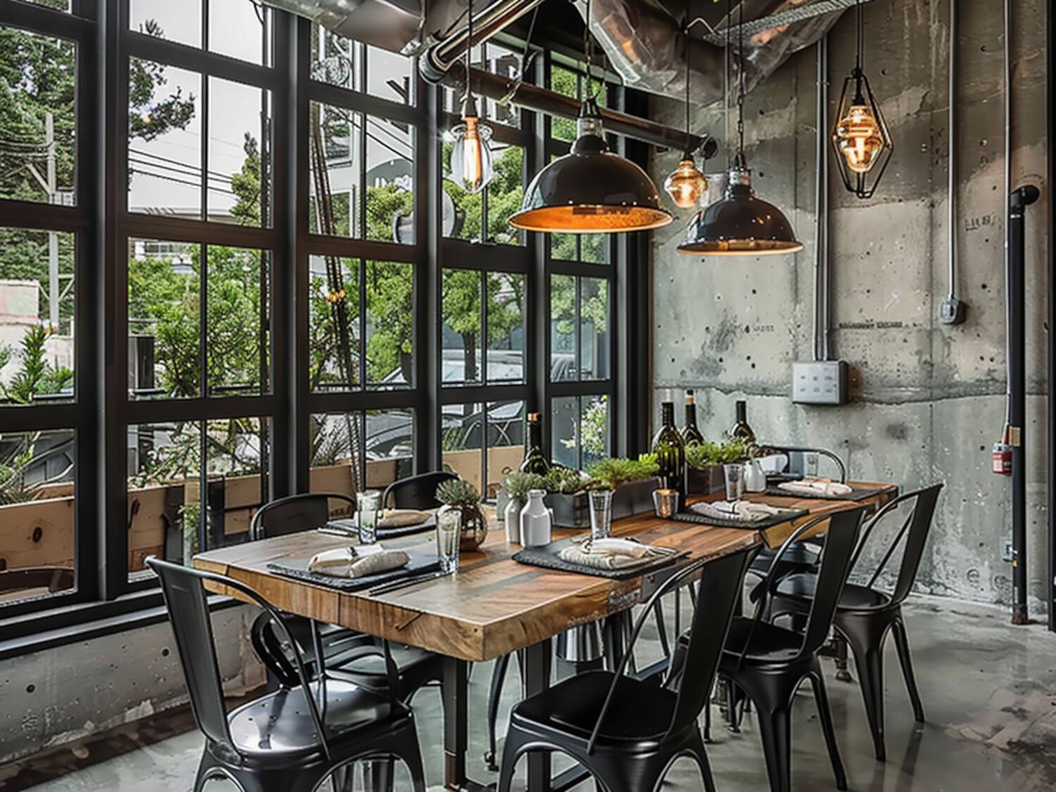 Jakie trendy dominują w aranżacjach industrialnych wnętrz