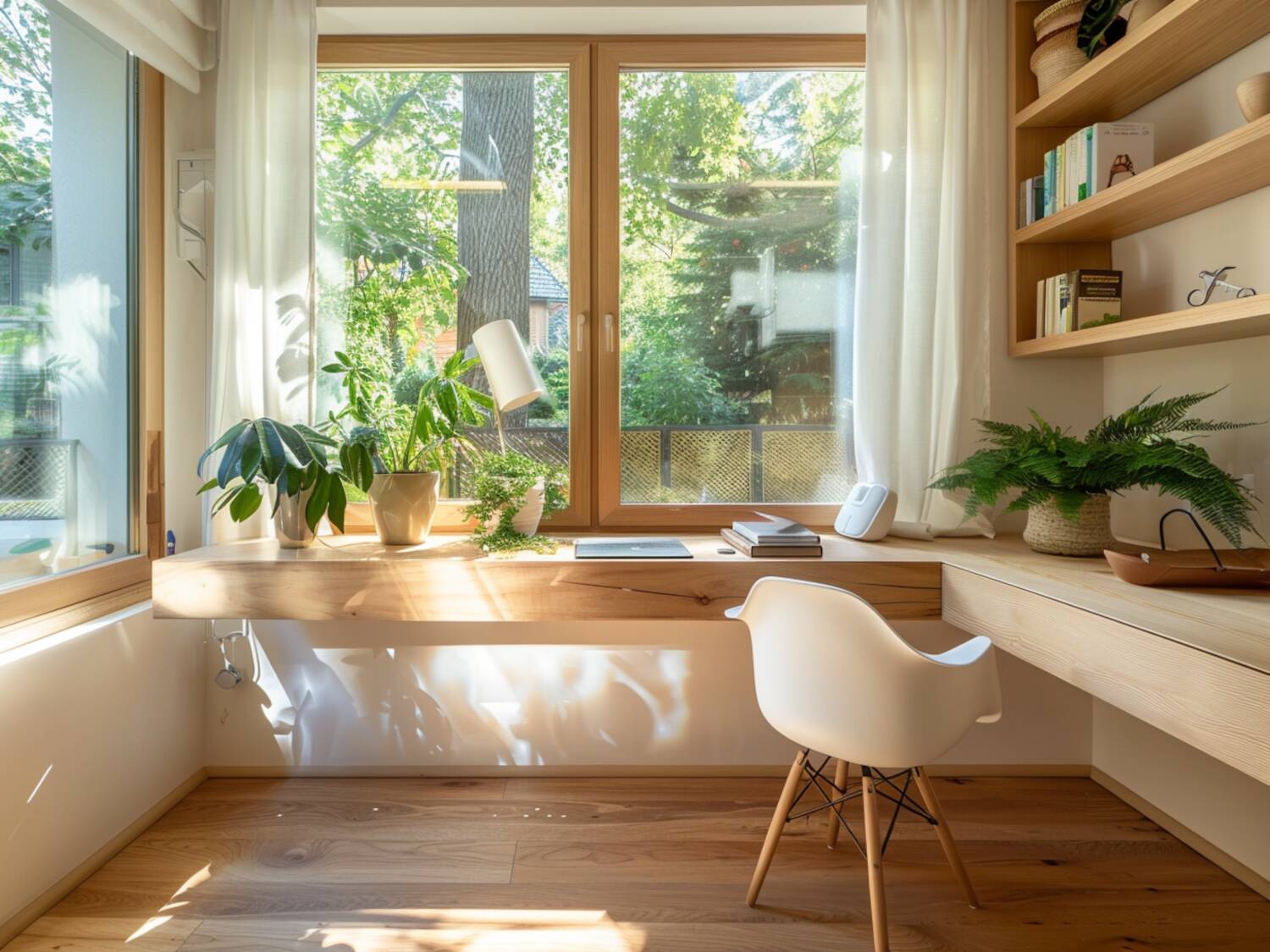 10 inspiracji na urządzenie przestrzeni biurowej z dodatkami w stylu skandynawskim