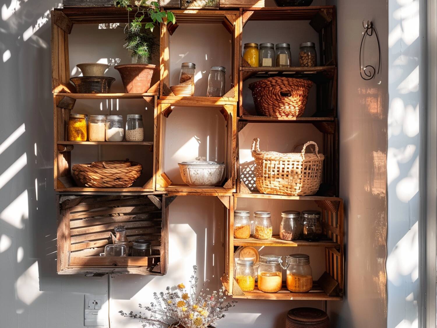 Jak stworzyć regał narożny z odzyskanych materiałów