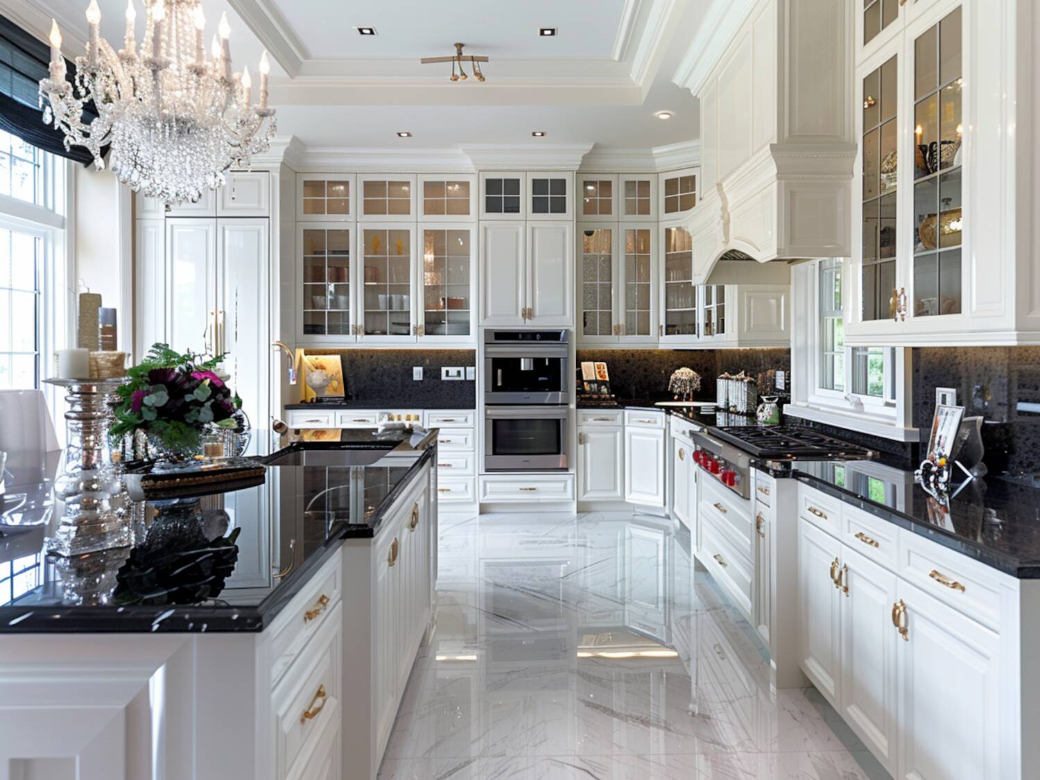 Jak wybrać funkcjonalne meble do kuchni w stylu glamour