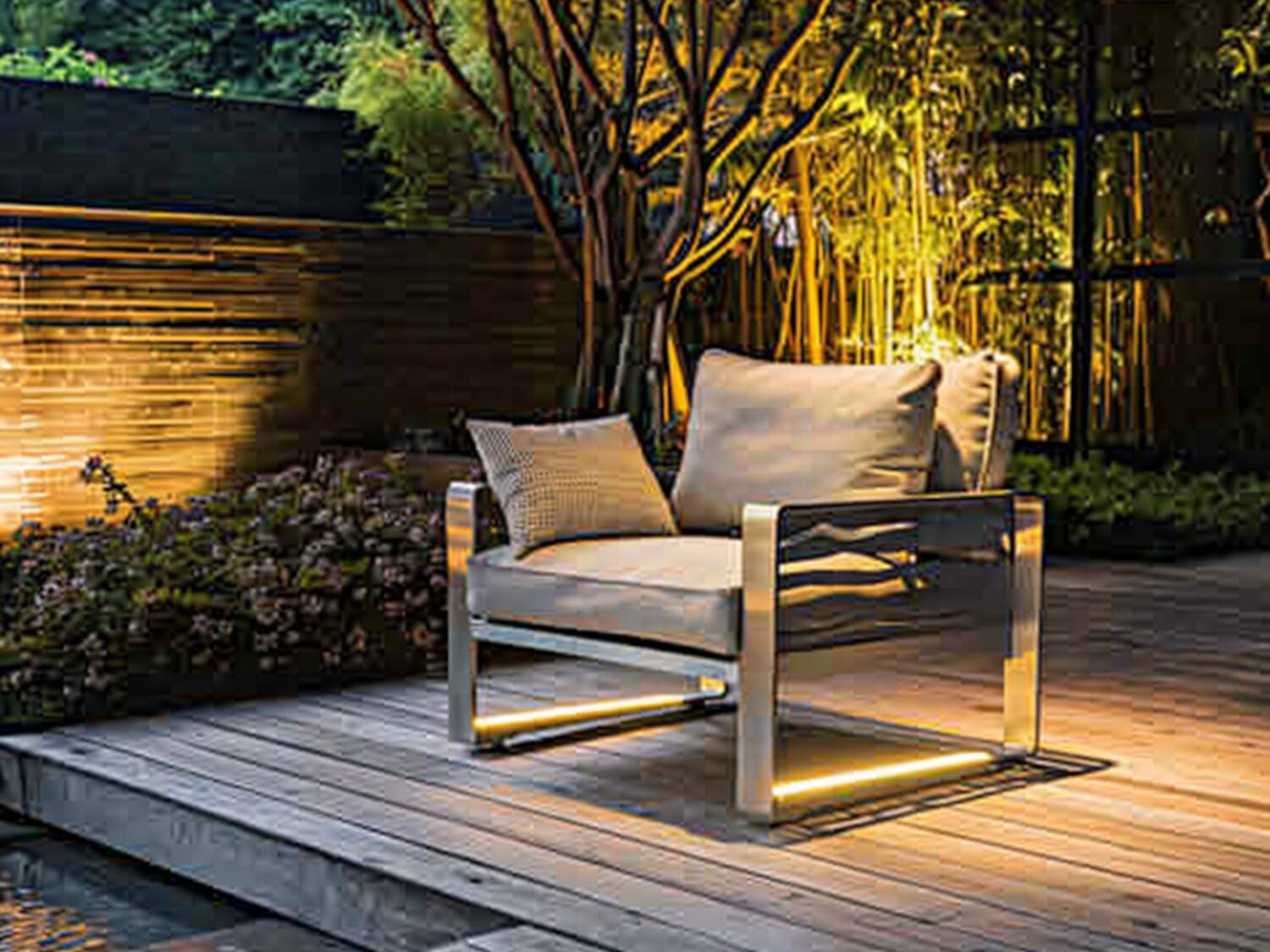 10 przykładów mebli outdoorowych z funkcjami technologicznymi