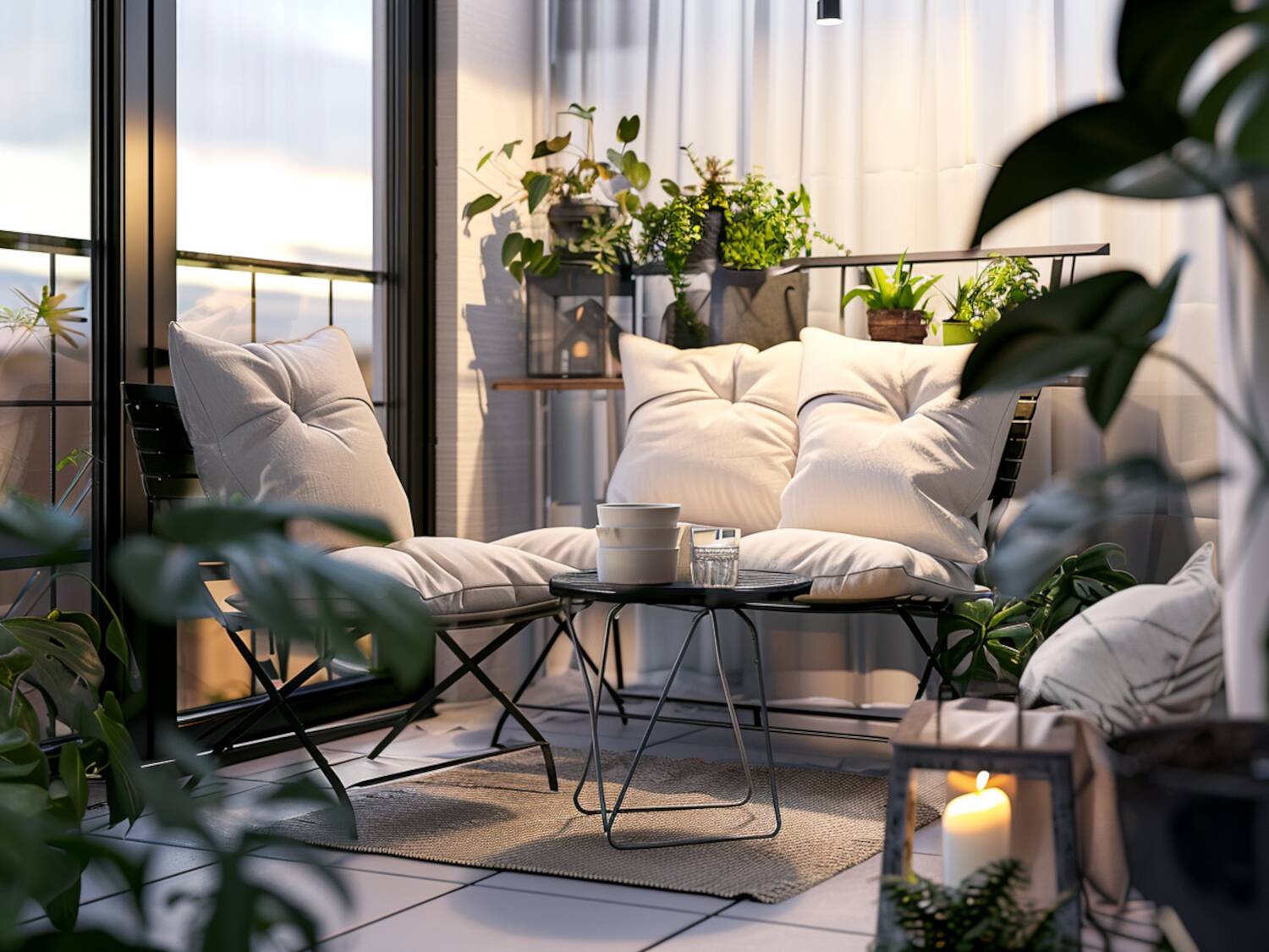 Jak wybrać meble na balkon z funkcją składania