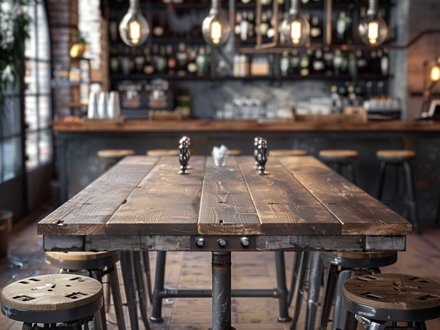 Jak wybrać stoły barowe do kuchni w stylu industrialnym
